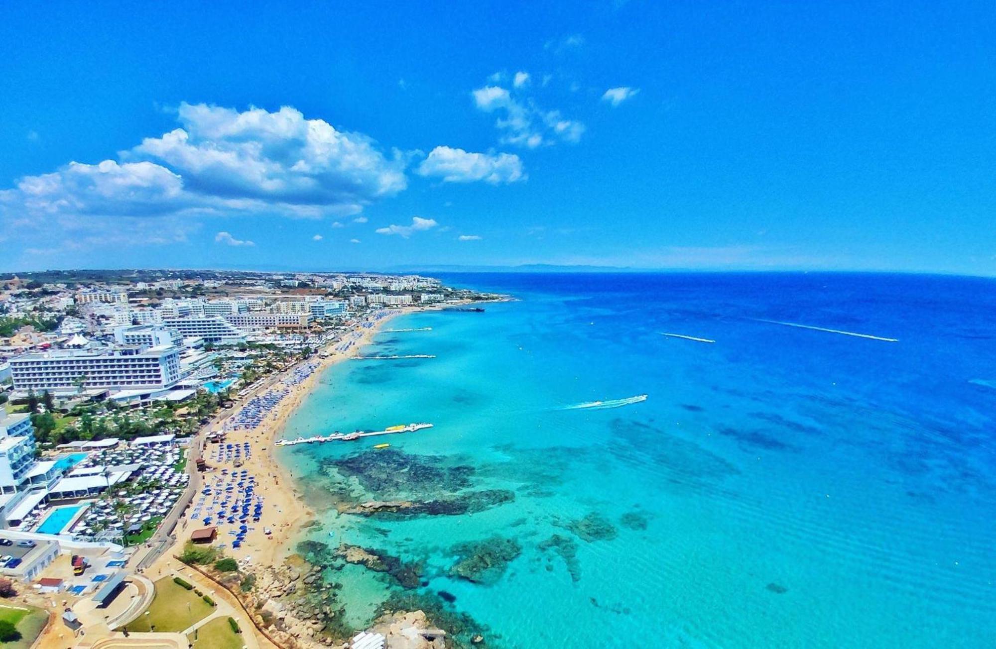 Iliada Beach Hotel Protaras Exterior foto